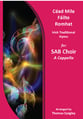 Cead Mile Failte Romhat (SAB A Cappella) SAB choral sheet music cover